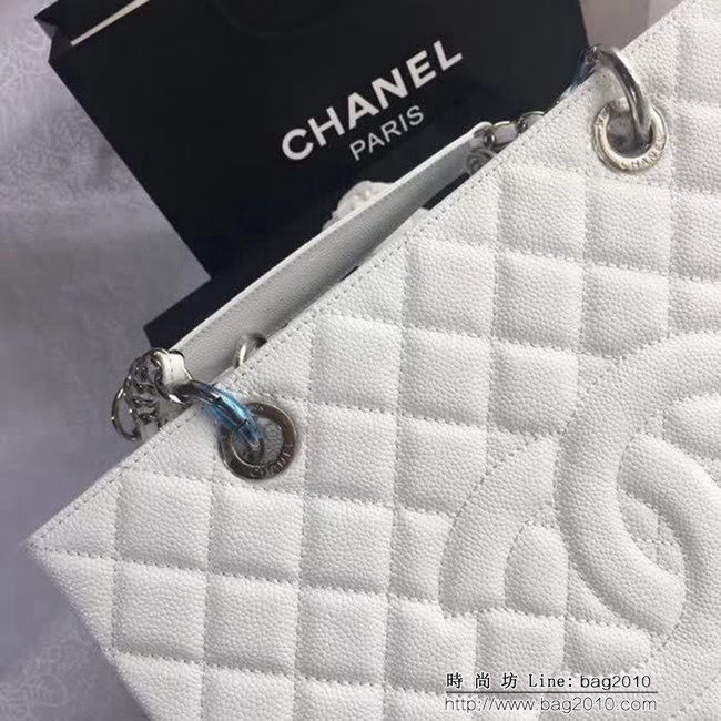 香奈兒CHANEL 50995 經典系列 魚子醬牛皮方形風格雙鏈條包 DSC1952